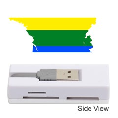 Flag Map Stripes Line Colorful Memory Card Reader (Stick) 