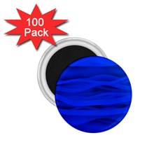 Dark Blue Stripes Seamless 1 75  Magnets (100 Pack) 