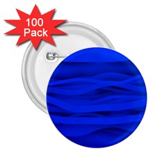 Dark Blue Stripes Seamless 2 25  Buttons (100 Pack) 