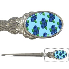 Fruit Nordic Grapes Green Blue Letter Openers by Mariart