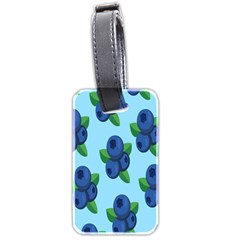 Fruit Nordic Grapes Green Blue Luggage Tags (two Sides) by Mariart