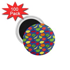 Fruit Melon Cherry Apple Strawberry Banana Apple 1 75  Magnets (100 Pack)  by Mariart