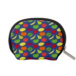 Fruit Melon Cherry Apple Strawberry Banana Apple Accessory Pouches (Small)  Back