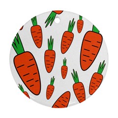 Fruit Vegetable Carrots Ornament (round)