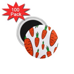 Fruit Vegetable Carrots 1 75  Magnets (100 Pack) 