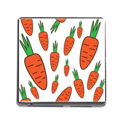 Fruit Vegetable Carrots Memory Card Reader (square)