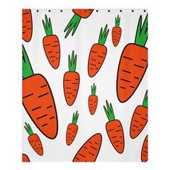 Fruit Vegetable Carrots Shower Curtain 60  X 72  (medium) 