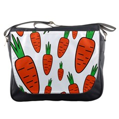 Fruit Vegetable Carrots Messenger Bags by Mariart