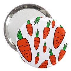 Fruit Vegetable Carrots 3  Handbag Mirrors by Mariart