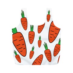 Fruit Vegetable Carrots Full Print Recycle Bags (m)  by Mariart