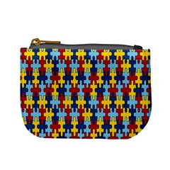 Fuzzle Red Blue Yellow Colorful Mini Coin Purses