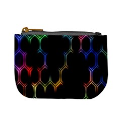 Grid Light Colorful Bright Ultra Mini Coin Purses