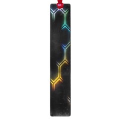 Grid Light Colorful Bright Ultra Large Book Marks by Mariart