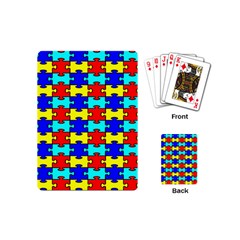 Game Puzzle Playing Cards (mini)  by Mariart