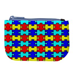 Game Puzzle Large Coin Purse by Mariart