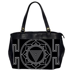 Kali Yantra Inverted Office Handbags (2 Sides)  by Mariart