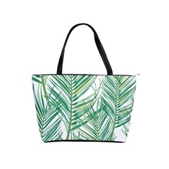 Jungle Fever Green Leaves Shoulder Handbags