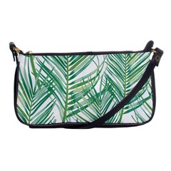 Jungle Fever Green Leaves Shoulder Clutch Bags by Mariart