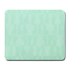 Line Blue Chevron Large Mousepads