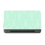 Line Blue Chevron Memory Card Reader with CF Front