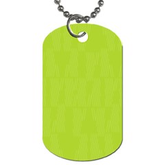 Line Green Dog Tag (one Side) by Mariart