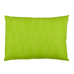 Line Green Pillow Case by Mariart