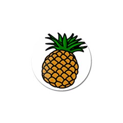 Pineapple Fruite Yellow Green Orange Golf Ball Marker (4 Pack) by Mariart