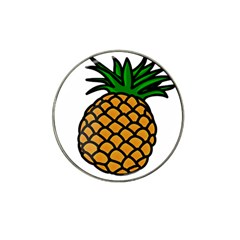 Pineapple Fruite Yellow Green Orange Hat Clip Ball Marker (4 Pack)