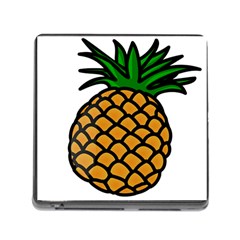 Pineapple Fruite Yellow Green Orange Memory Card Reader (square)