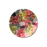 Garden Abstract Magnet 3  (Round) Front