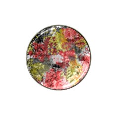 Garden Abstract Hat Clip Ball Marker (4 Pack) by digitaldivadesigns