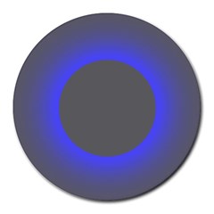 Pure Energy Black Blue Hole Space Galaxy Round Mousepads