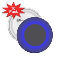 Pure Energy Black Blue Hole Space Galaxy 2 25  Buttons (10 Pack)  by Mariart