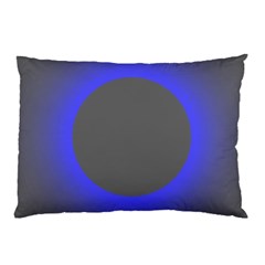 Pure Energy Black Blue Hole Space Galaxy Pillow Case (two Sides) by Mariart