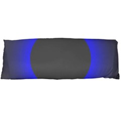 Pure Energy Black Blue Hole Space Galaxy Body Pillow Case Dakimakura (two Sides)