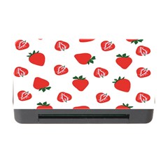 Red Fruit Strawberry Pattern Memory Card Reader With Cf