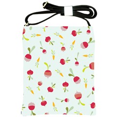 Root Vegetables Pattern Carrots Shoulder Sling Bags by Mariart