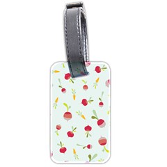 Root Vegetables Pattern Carrots Luggage Tags (two Sides)