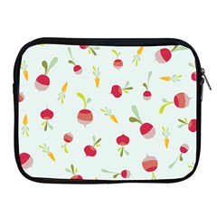 Root Vegetables Pattern Carrots Apple Ipad 2/3/4 Zipper Cases by Mariart