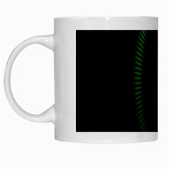 Rotating Ring Loading Circle Various Colors Loop Motion Green White Mugs by Mariart