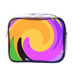 Spiral Digital Pop Rainbow Mini Toiletries Bags