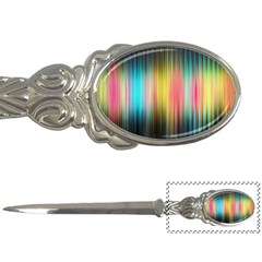 Sound Colors Rainbow Line Vertical Space Letter Openers