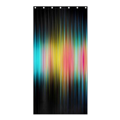 Sound Colors Rainbow Line Vertical Space Shower Curtain 36  X 72  (stall)  by Mariart