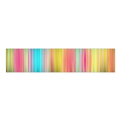 Sound Colors Rainbow Line Vertical Space Velvet Scrunchie
