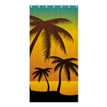 Sunset Summer Shower Curtain 36  x 72  (Stall)  Curtain(36 X72 ) - 33.26 x66.24  Curtain(36 X72 )