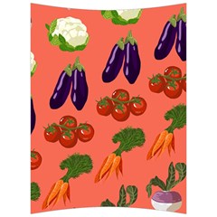 Vegetable Carrot Tomato Pumpkin Eggplant Back Support Cushion