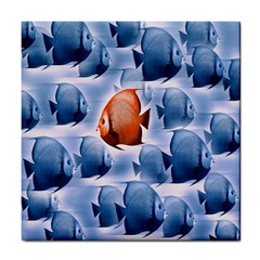 Swim Fish Tile Coasters