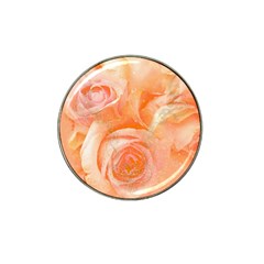 Flower Power, Wonderful Roses, Vintage Design Hat Clip Ball Marker (4 Pack) by FantasyWorld7