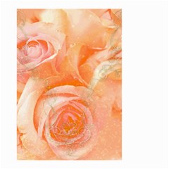 Flower Power, Wonderful Roses, Vintage Design Small Garden Flag (two Sides) by FantasyWorld7