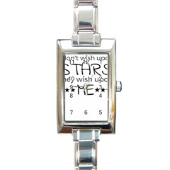 Raicyrose Rectangle Italian Charm Watch by raicyrose